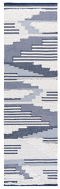 Safavieh Kenya 2'-3" x 8'-0" Rug in Blue / Ivory