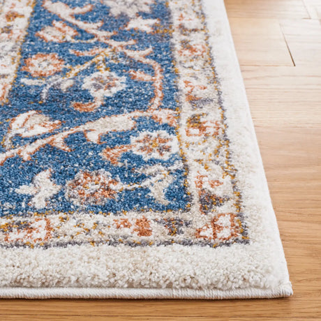 Safavieh Symphony 4'-5" x 6'-5" Rug in Ivory / Navy