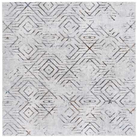 Safavieh Sonoma 6'-7" x 6'-7" Rug in Grey / Ivory