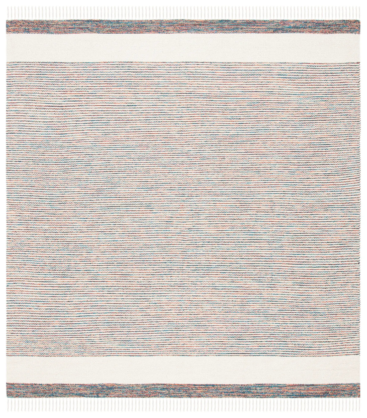 Safavieh Montauk 6'-0" x 6'-0" Rug in Beige / Blue