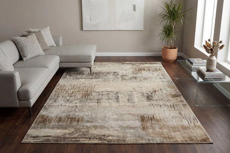 Dynamic Rugs Eclipse 63393 Beige Rugs - Room