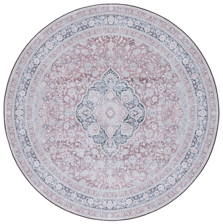 Safavieh Tucson 6'-0" x 6'-0" Rug in Rust / Sage