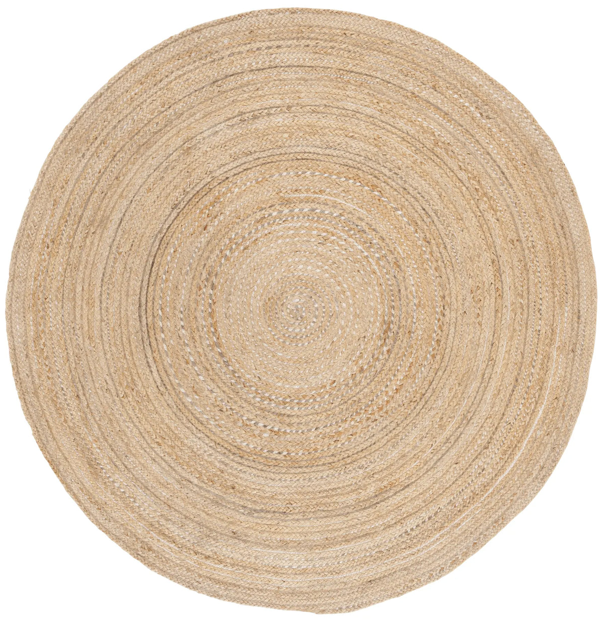 Safavieh Natural Fiber 6'-0" x 6'-0" Rug in Natural / Grey