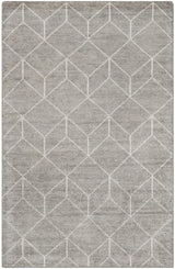 Safavieh Stone Wash 4'-0" x 6'-0" Rug in Silver