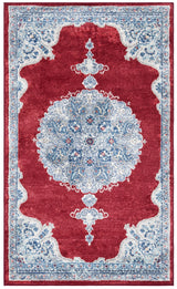 Safavieh Brentwood 3'-0" x 5'-0" Rug in Red / Ivory