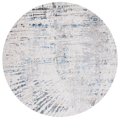 Safavieh Bel Air 6'-7" x 6'-7" Rug in Grey / Turquoise