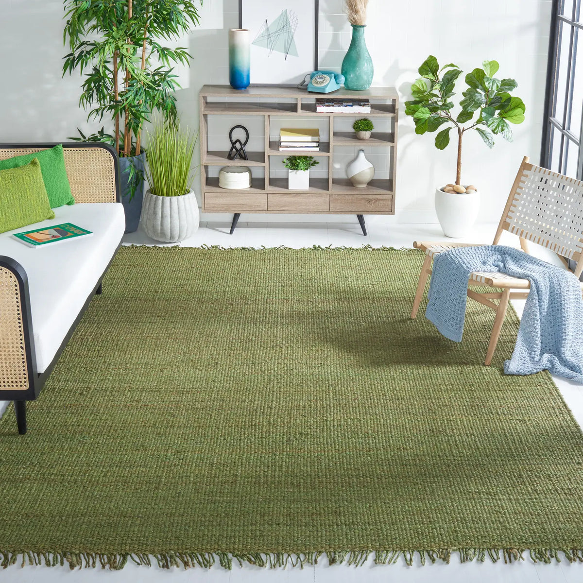 Safavieh Natural Fiber 10'-0" x 14'-0" Rug in Green