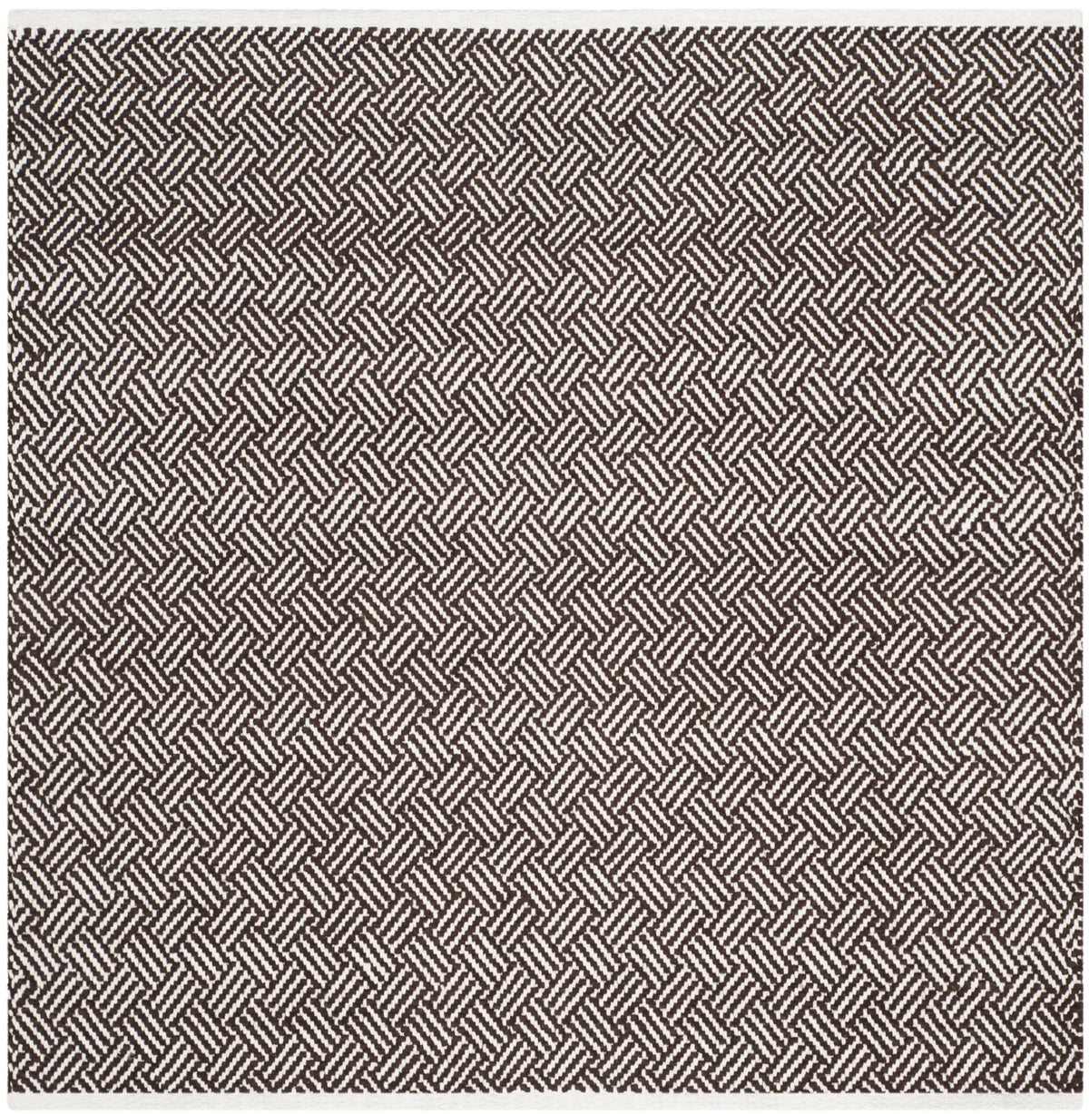 Safavieh Boston 4'-0" x 4'-0" Rug in Brown