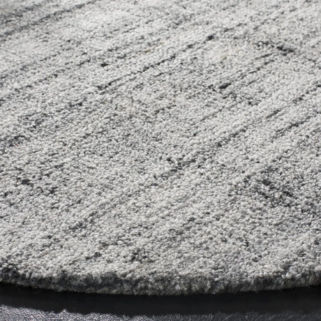 Safavieh Abstract 6'-0" x 6'-0" Rug in Grey / Black