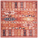 Safavieh Charleston 6'-7" x 6'-7" Rug in Rust / Ivory