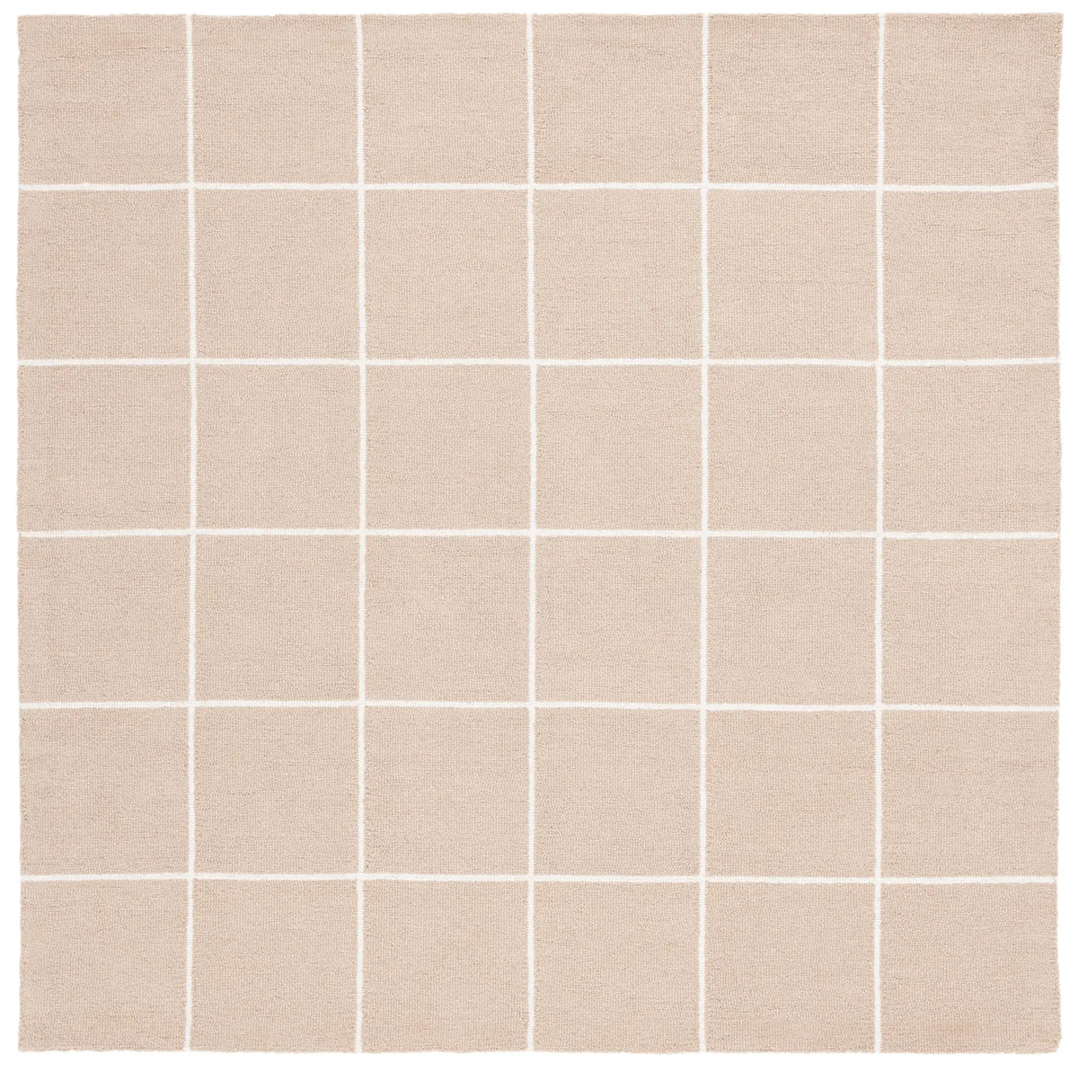 Safavieh Martha Stewart 300 6'-0" x 6'-0" Rug in Beige / Ivory
