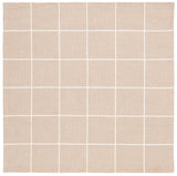 Safavieh Martha Stewart 300 6'-0" x 6'-0" Rug in Beige / Ivory