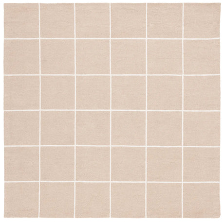 Safavieh Martha Stewart 300 6'-0" x 6'-0" Rug in Beige / Ivory