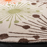 Safavieh Soho 6'-0" x 6'-0" Rug in Ivory / Multi