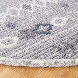 Safavieh Marrakesh 6'-7" x 6'-7" Rug in Grey / Light Grey