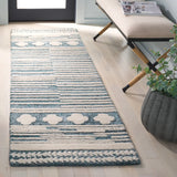 Safavieh Abstract 2'-3" x 8'-0" Rug in Grey / Ivory