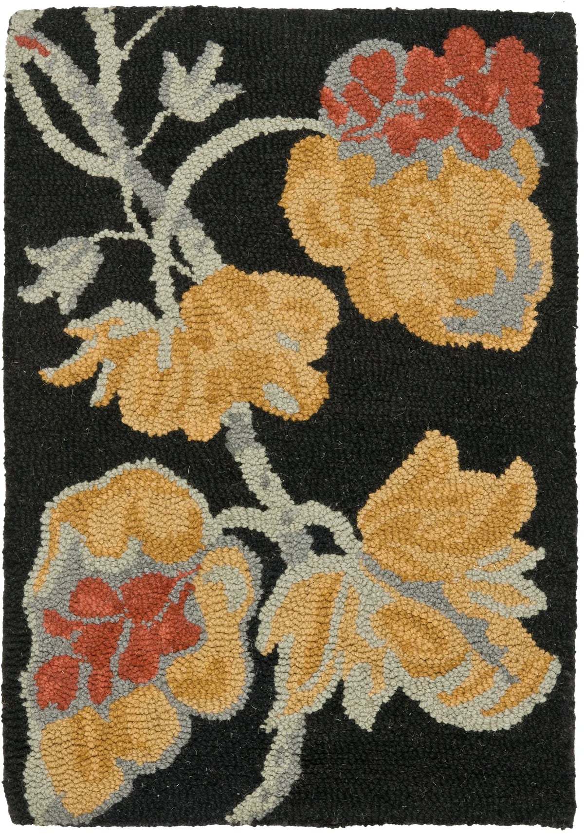 Safavieh Blossom 2'-0" x 3'-0" Rug in Black / Multi