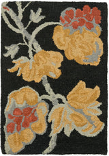 Safavieh Blossom 2'-0" x 3'-0" Rug in Black / Multi