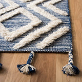 Safavieh Kenya 4'-0" x 6'-0" Rug in Navy / Ivory