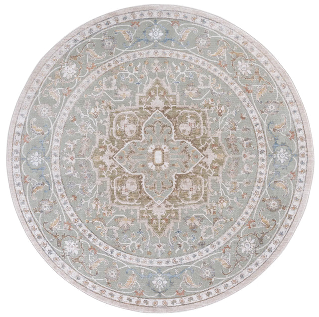 Safavieh Ellwood 6'-5" x 6'-5" Rug in Olive / Beige