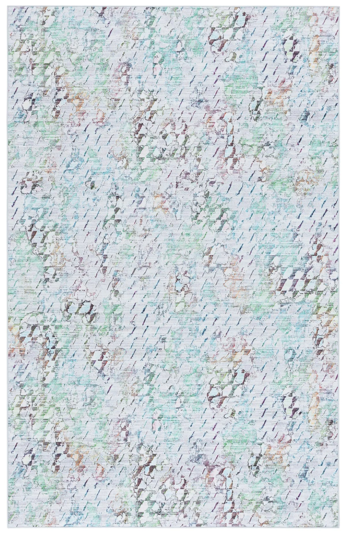 Safavieh Tacoma 4'-0" x 6'-0" Rug in Grey / Green