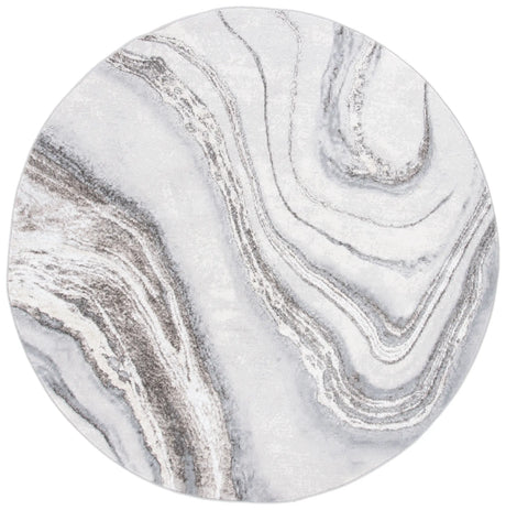 Safavieh Orchard 5'-0" x 5'-0" Rug in Grey / Ivory