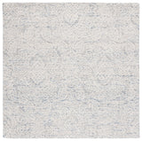 Safavieh Metro 6'-0" x 6'-0" Rug in Light Blue / Ivory