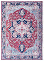 Safavieh Tucson 4'-0" x 6'-0" Rug in Red / Navy