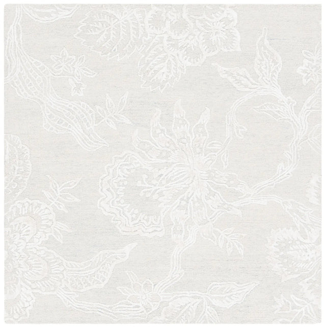Safavieh Glamour 6'-0" x 6'-0" Rug in Light Blue / Ivory