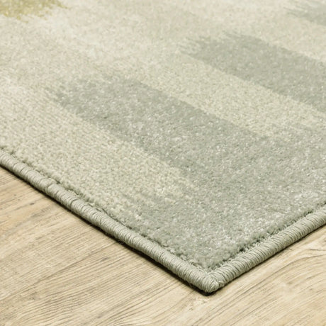 Oriental Weavers Sphinx Branson Br09A Beige/ Grey Rugs - corner detail
