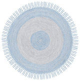 Safavieh Cape Cod 5'-0" x 5'-0" Rug in Blue / Grey