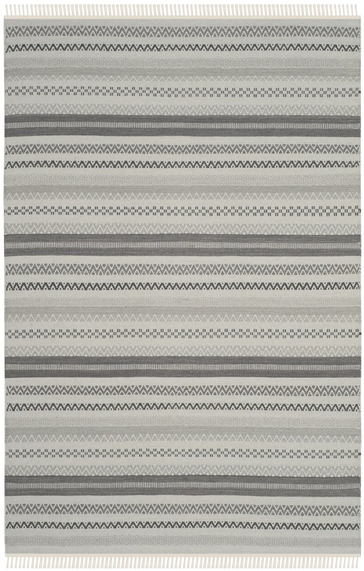 Safavieh Kilim 4'-0" x 6'-0" Rug in Grey