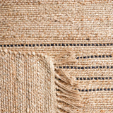 Safavieh Natural Fiber 4'-0" x 6'-0" Rug in Black / Natural