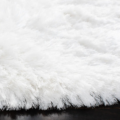 Safavieh Ocean Shag 6'-0" x 6'-0" Rug in Ivory