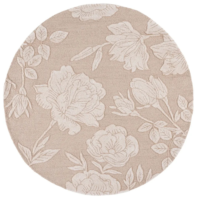 Safavieh Glamour 6'-0" x 6'-0" Rug in Beige / Ivory