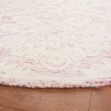Safavieh Blossom 6'-0" x 6'-0" Rug in Pink / Ivory