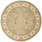 Safavieh Antiquity 6'-0" x 6'-0" Rug in Green / Gold