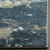 Safavieh Glacier 6'-7" x 9'-0" Rug in Blue / Multi