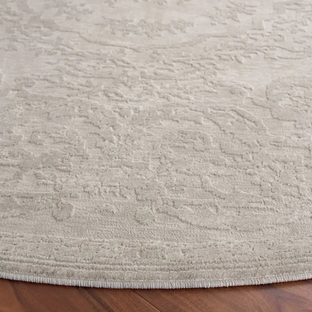 Safavieh Reflection 6'-7" x 6'-7" Rug in Ivory / White