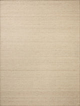 Loloi Elma ELM-01 Contemporary Hand Woven Bone Rug - main flat