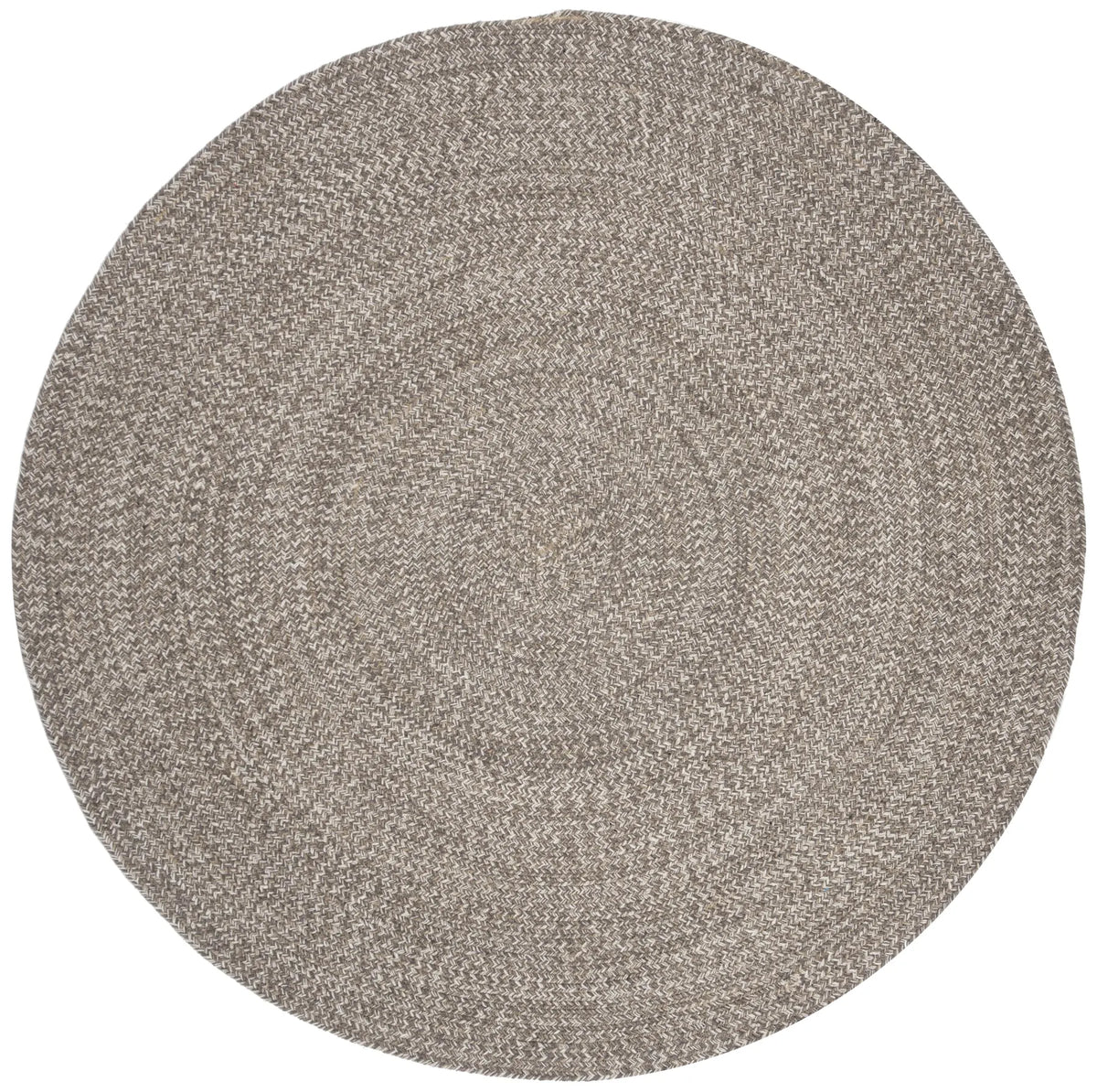 Safavieh Braided 5'-0" x 5'-0" Rug in Ivory / Beige
