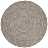 Safavieh Braided 5'-0" x 5'-0" Rug in Ivory / Beige