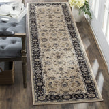 Safavieh Lyndhurst 2'-3" x 12'-0" Rug in Light Beige / Anthracite