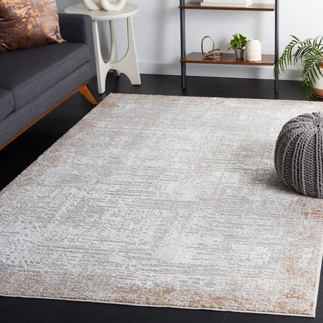 Safavieh Parker 4'-0" x 6'-0" Rug in Taupe / Grey Gold