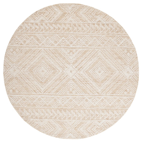 Safavieh Metro 6'-0" x 6'-0" Rug in Gold / Ivory