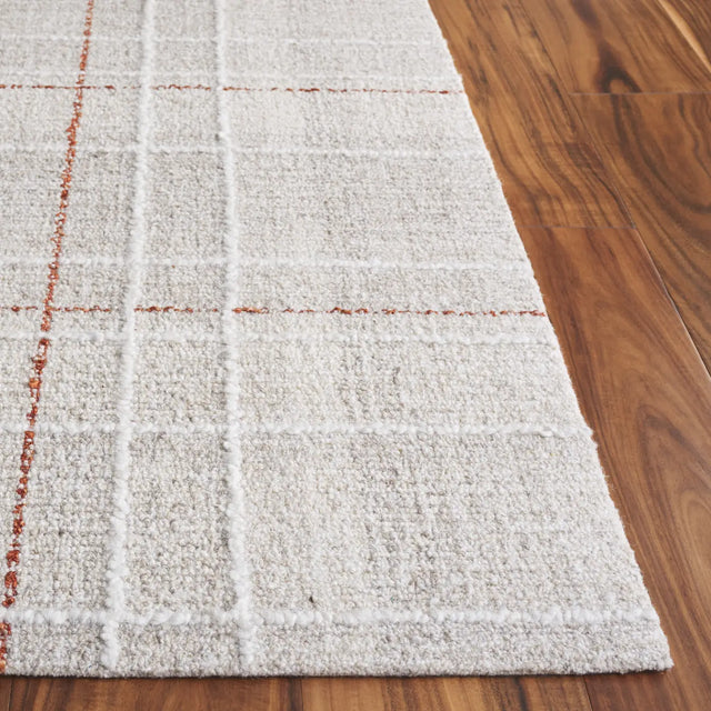 Safavieh Genre 4'-0" x 6'-0" Rug in Beige / Rust