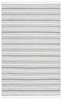 Safavieh Kilim 4'-0" x 6'-0" Rug in Ivory / Black