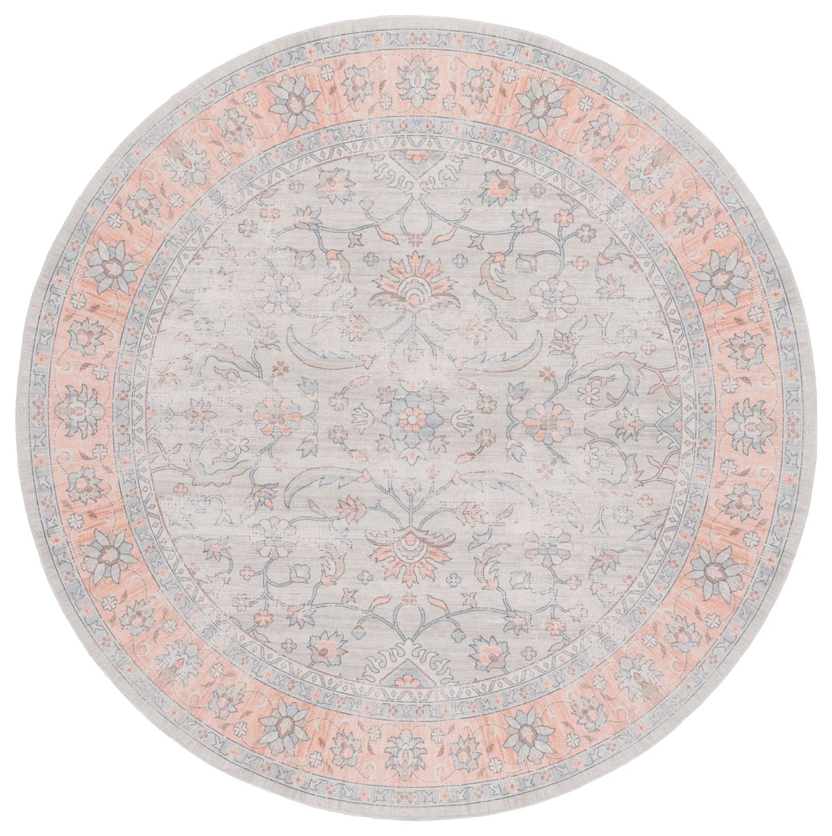 Safavieh Arizona 6'-0" x 6'-0" Rug in Sage / Rust