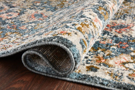Loloi Saban Sab-04 Blue/Sand Rugs - pile height