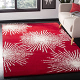 Safavieh Soho 3'-6" x 5'-6" Rug in Red / Ivory